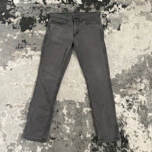 Men’s Gray Levi 511 Jeans
